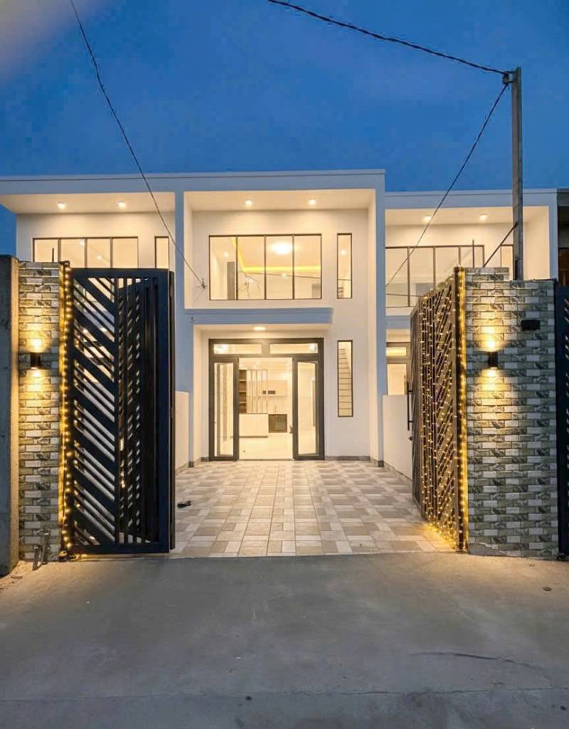 BÁN NHÀ XÃ BÌNH LỢI, VĨNH CỬU, DT 90M2, CĂN GÁC LỬNG, GẦN NGÃ TƯ TÂN TRIỀU