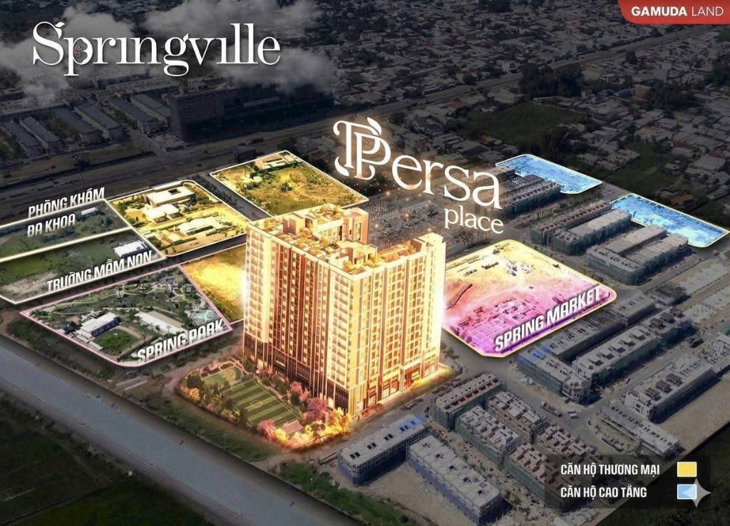 BÁN CĂN HỘ SPRING VILLE NHƠN TRẠCH, ĐÔ THỊ HIỆN ĐẠI, TIỀM NĂNG ĐẦU TƯ BỀN VỮNG