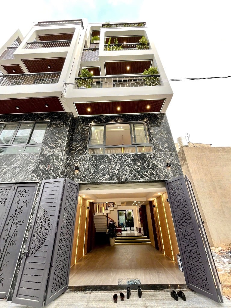 Bán nhà xây mới 5 tầng Nguyễn Oanh, Gò Vấp, 72m2 hẻm 8m giá nhỉnh 6 tỷ