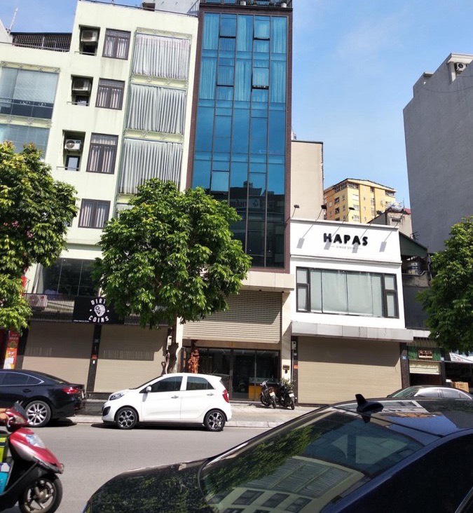 Bán tòa nhà Nguyễn Khang Cầu Giấy, dt 160m2 9 tầng mặt tiền 8,6m, giá 92,9 tỷ