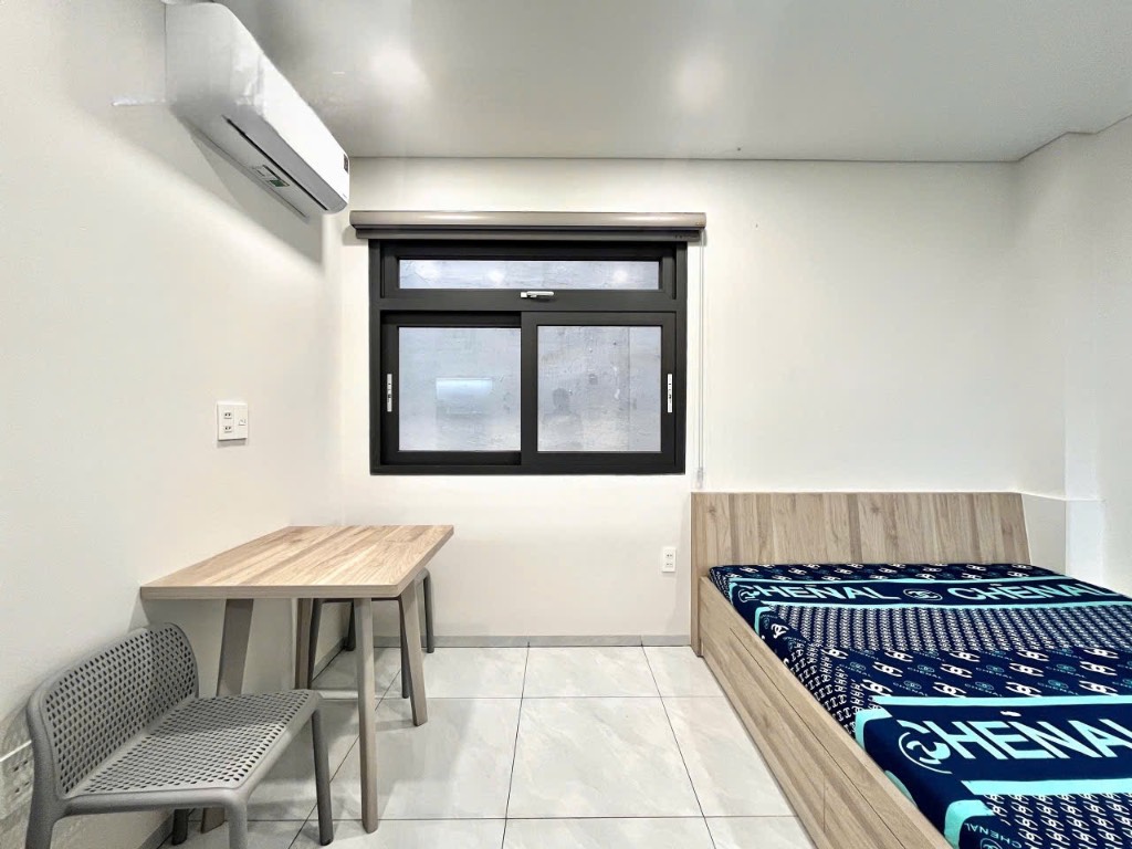 Cho thuê căn hộ Trần Bình Trọng Bình Thạnh, DT 35m2 1PN full nội thất, giá 6,4 triệu