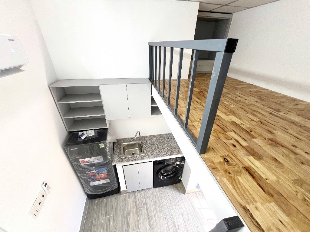 Cho thuê căn hộ Duplex Xô Viết Nghệ Tĩnh, Bình Thạnh, có gác full nội thất, thoáng mát