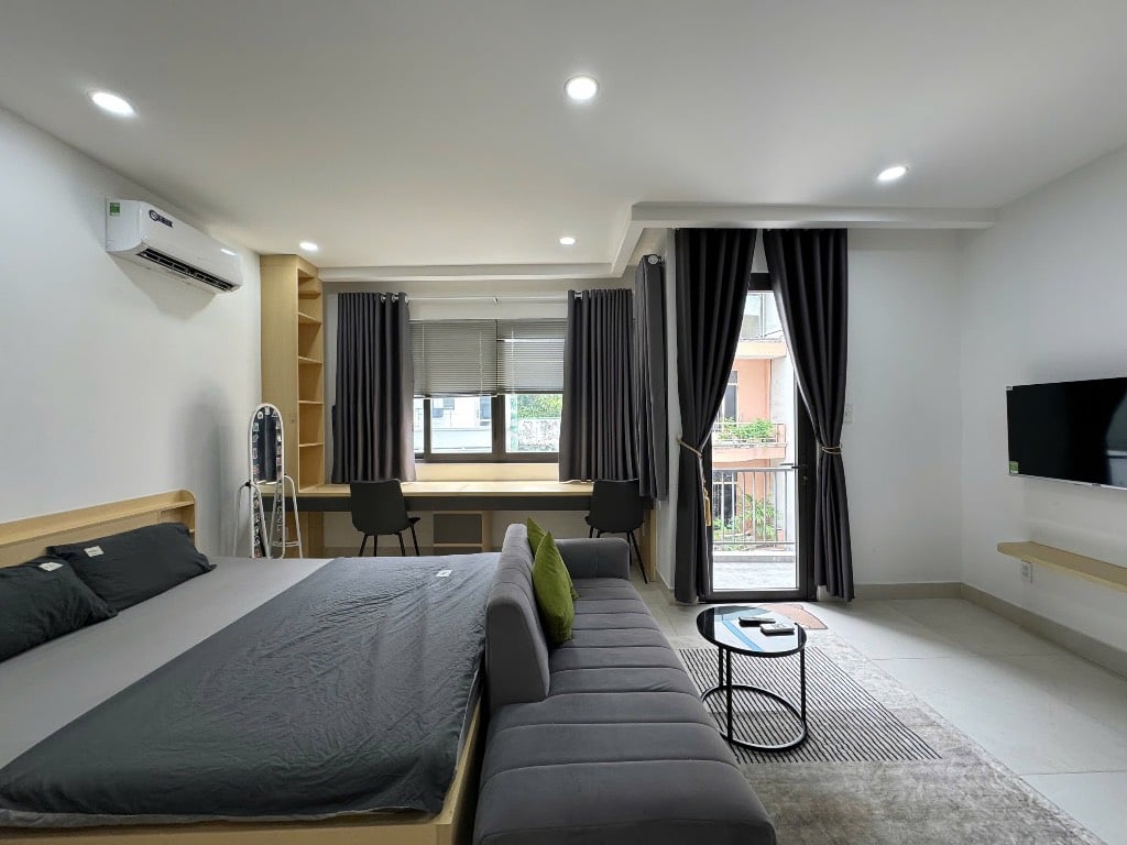 Cho thuê căn hộ Nguyễn Cửu Vân, Bình Thạnh, 40m², full nội thất, giá chỉ 9 triệu