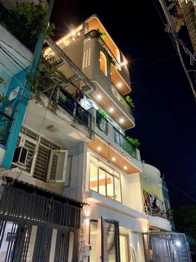 Cho thuê nhà Phan Huy Ích, Gò Vấp, 55m², 4PN, gara ô tô, giá thuê 22 triệu