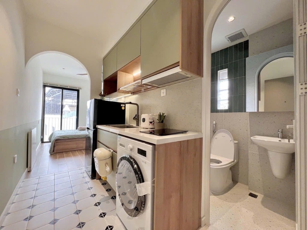 Cho thuê căn hộ Bình Thạnh, Trần Bình Trọng, 40m², có thang máy, giá 7,5 triệu