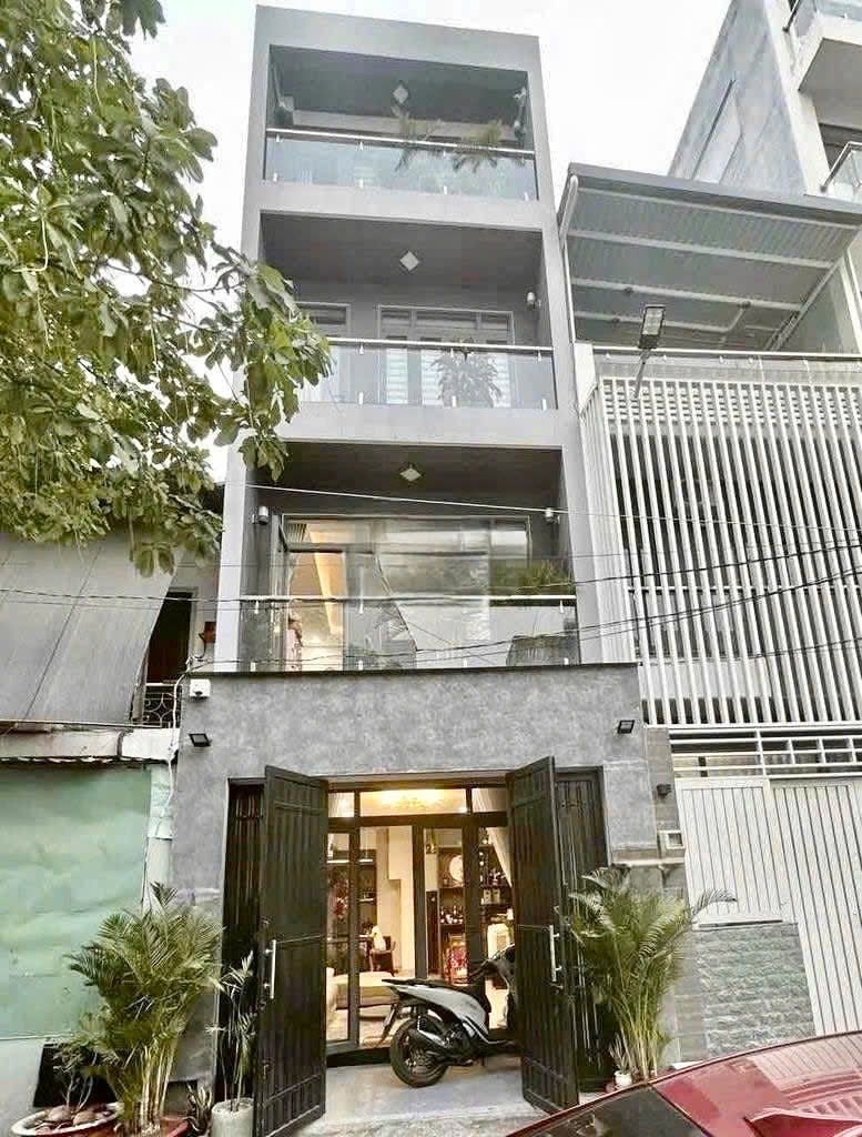 CHO THUÊ NHÀ DƯƠNG QUẢNG HÀM, GÒ VẤP, NGUYÊN CĂN 4 TẦNG, HẺM 8M, GIÁ 20 TR