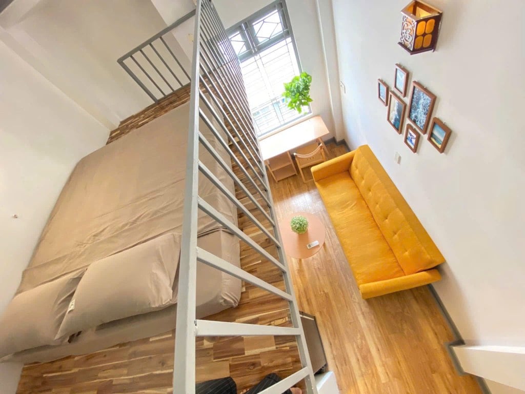 Cho thuê căn hộ mini Lê Văn Sỹ Phú Nhuận, dt 35m2, gác cao, giá 7,3 triệu