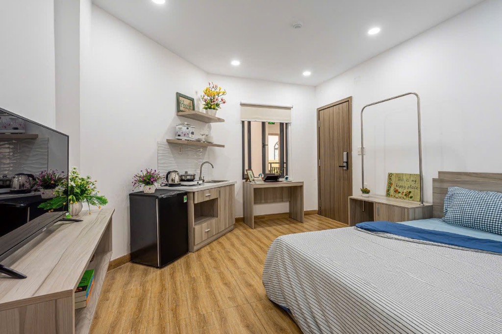 Cho thuê căn hộ Ngô Tất Tố Bình Thạnh, phòng mới khai trương, full nội thất, gần Hàng Xanh
