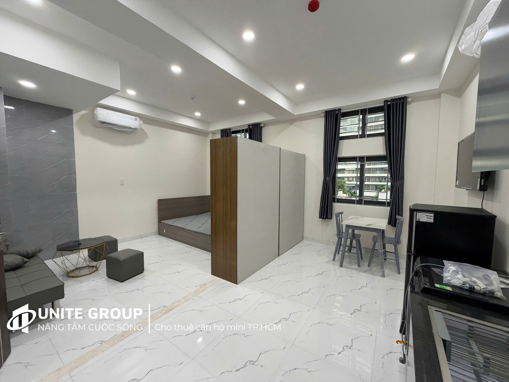 Cho thuê căn hộ Bình Thạnh Xô Viết Nghệ Tĩnh 45m² 1PN, full nội thất, giá 7,5tr