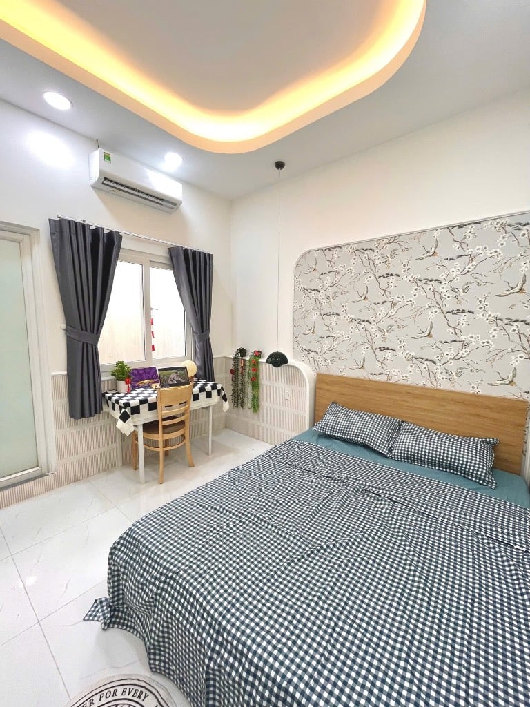 Cho thuê căn hộ Chu Văn An Bình Thạnh 40m², 1PN, nội thất đầy đủ, giá 6tr