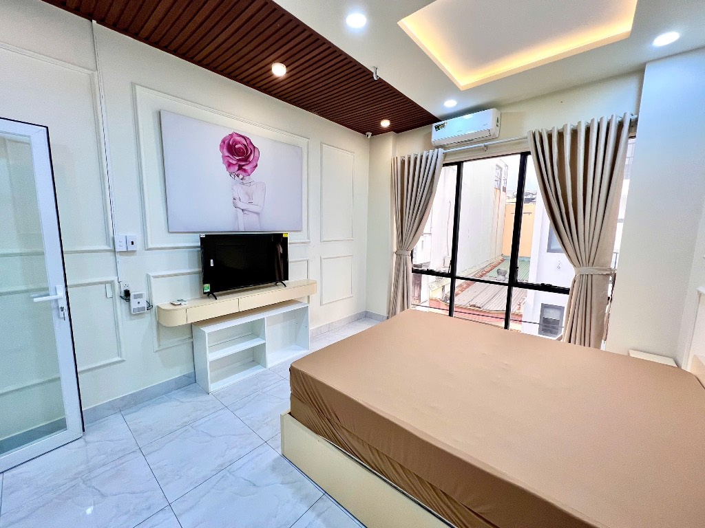 Cho thuê căn hộ 1PN Bùi Đình Túy Bình Thạnh, 40m², full nội thất, giá 11tr