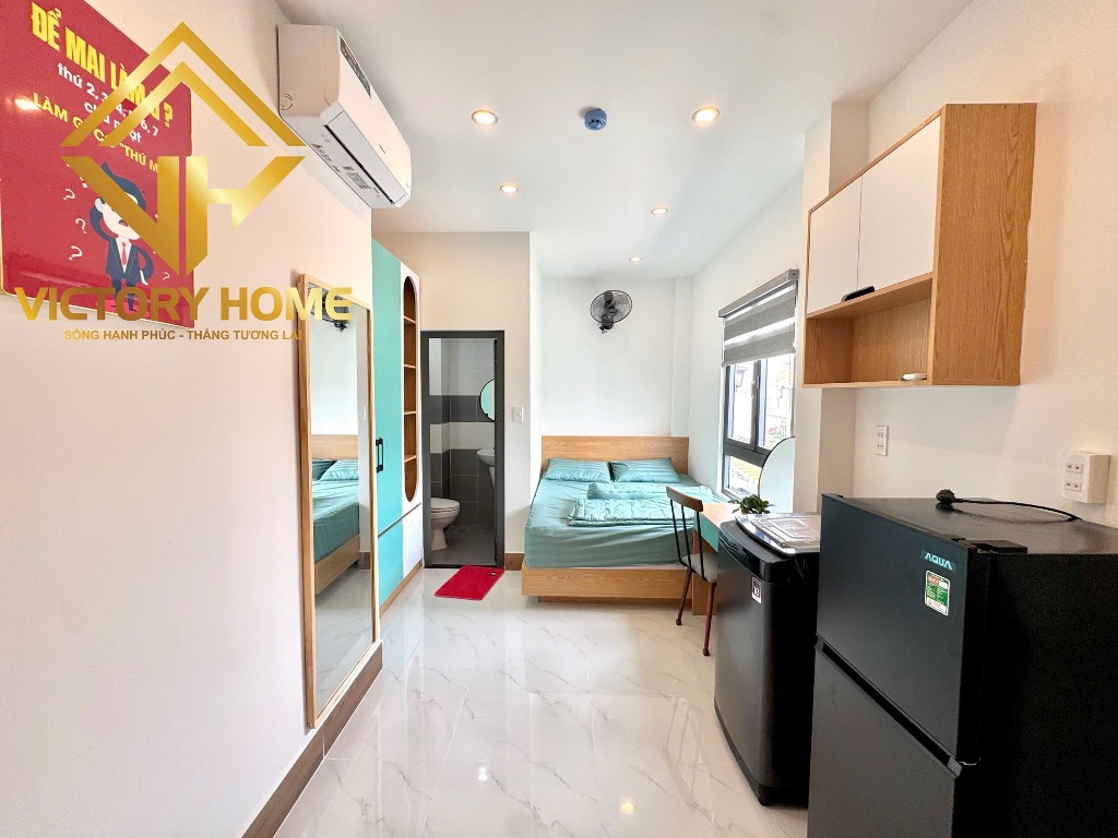 CHO THUÊ CĂN HỘ LÊ QUANG ĐỊNH BÌNH THẠNH, FULL NỘI THẤT, GẦN CHỢ BÀ CHIỂU