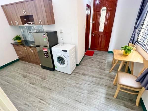 Cho thuê Studio ban công ngay Trương Vĩnh Ký, Tân Phú, nội thất full chỉ việc ở ngay, máy giặt riêng