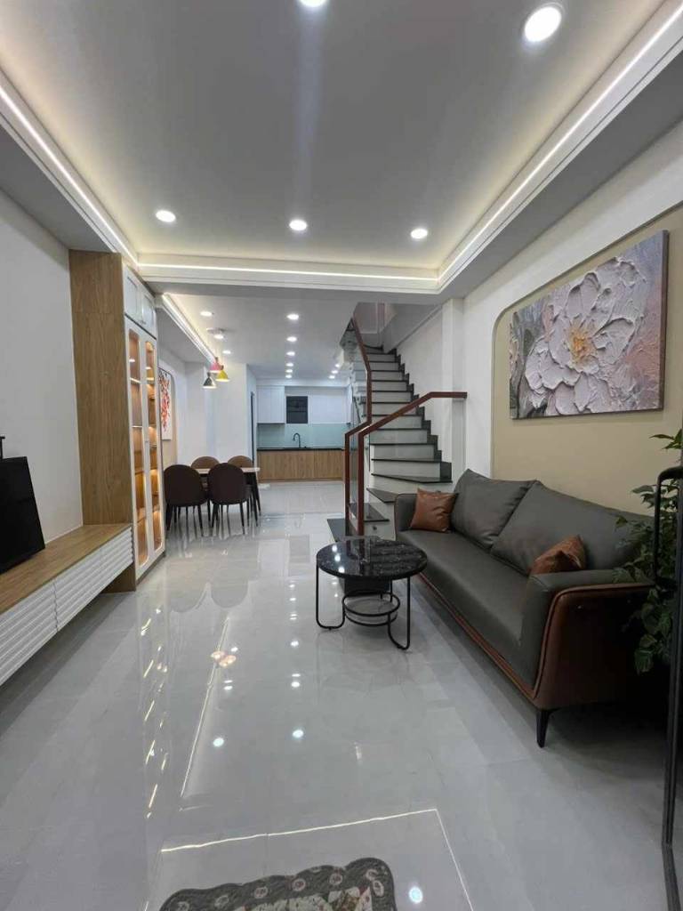 Nhà Đinh Tiên Hoàng hẻm xe tải 6m nở hậu 35m2 1t 2l 3pn - giá 7.5 tỷ