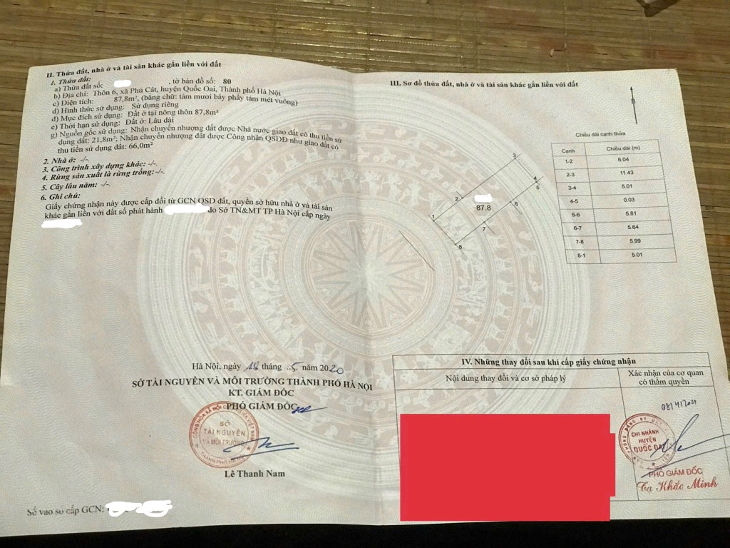 87m Đất Giãn Dân TDC Vai Réo Full Thổ Cư Vị Trí Đẹp