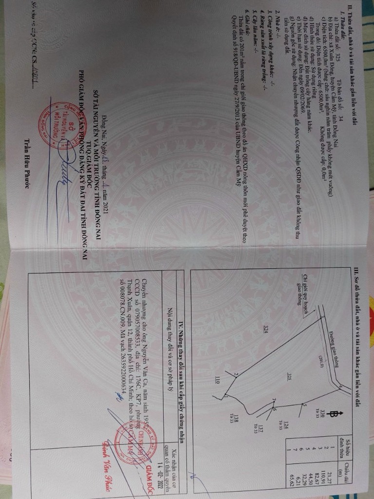 Cần bán đất 16000m2 tại Xã Xuân Đông, Cẩm Mỹ, Đồng Nai - Sổ đỏ pháp lý rõ ràng