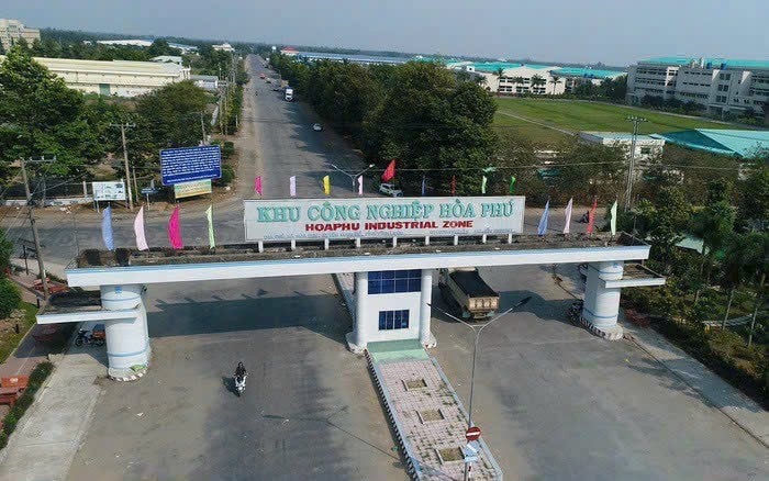Nền trục chính Phước Yên B - KCN Hoà Phú