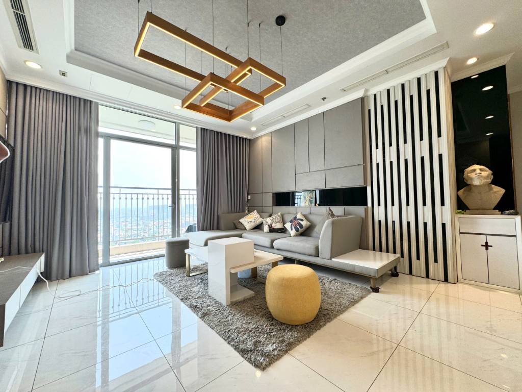 Cho thuê căn hộ chung cư 160m2 Vinhomes Central Park đầy đủ tiện nghi