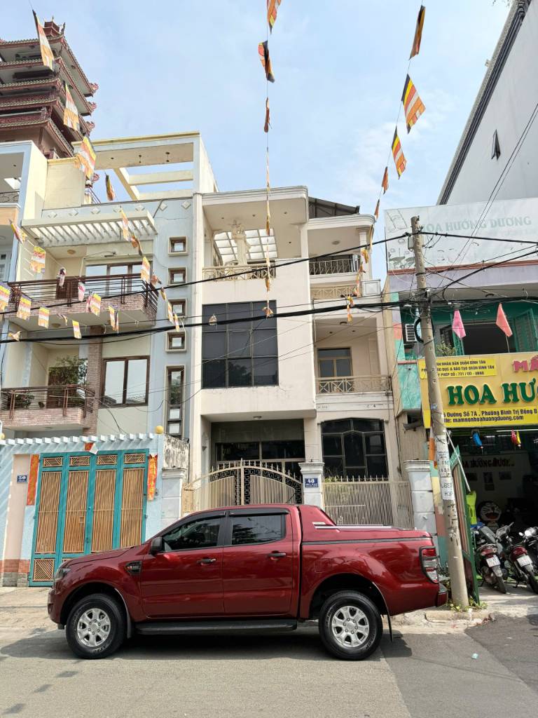 Bán nhà mặt tiền đường số 7A khu Tên Lửa quận Bình Tân