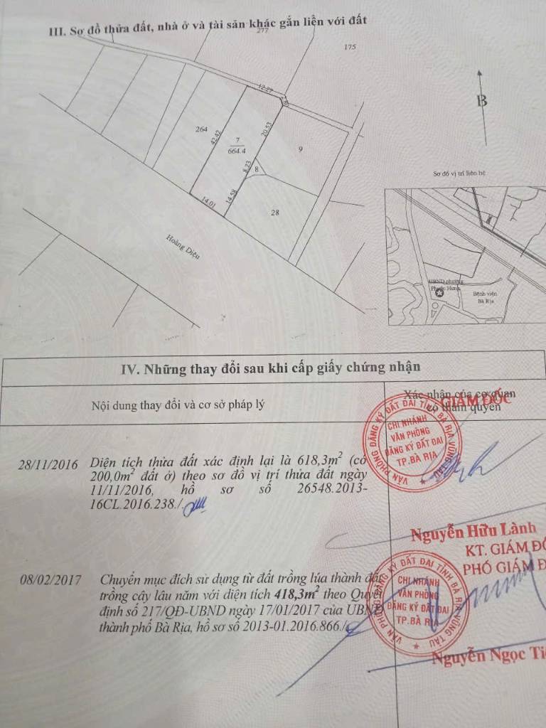Bán đất 125m² đường Thuỷ Sơn 4 Ngũ Hành Sơn Đà Nẵng tiện ích gần bãi tắm