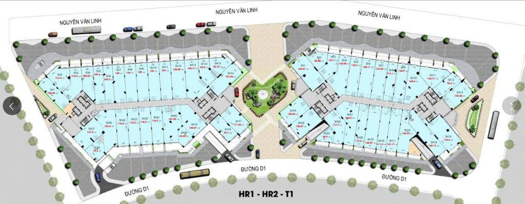 Bán Shophouse 170m2 Eco Green Sài Gòn, Nguyễn Văn Linh, Quận 7, tiện ích đầy đủ