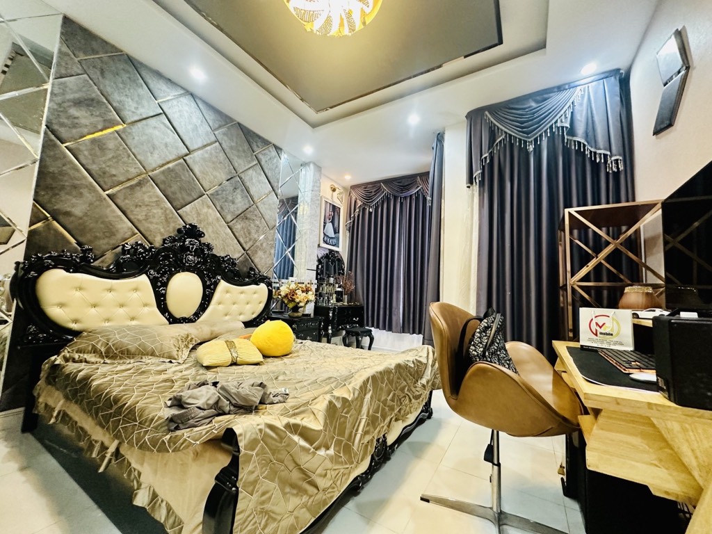 Hoàng Minh Đạo P5, Quận 8 - đường nhựa ôtô - ngay chợ & trường học - nhà mới 4 tầng 4x17 - chỉ 7.x tỷ