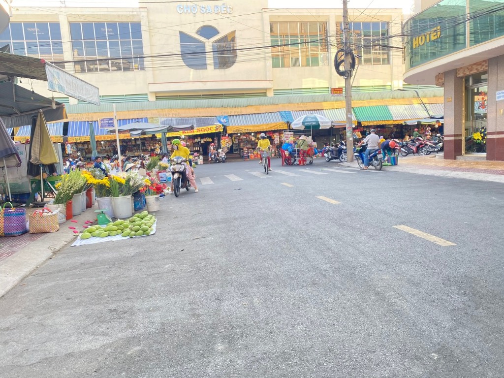 Bán nhà ngay chợ Sa Đéc, đường An Dương Vương
