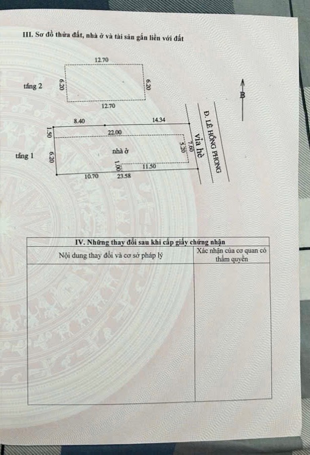 Bán nhà mặt tiền đường lê hồng phong - tp. sóc trăng