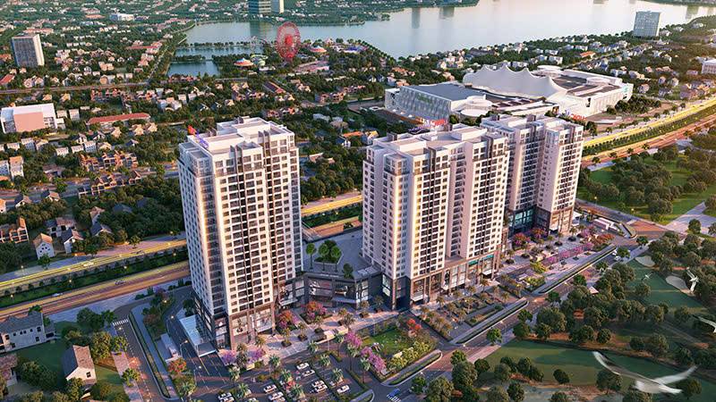 Bán shophouse Udic Westlake, Tây Hồ, 320m2, 3 tầng, 30 tỷ dòng tiền tốt, sổ lâu dài