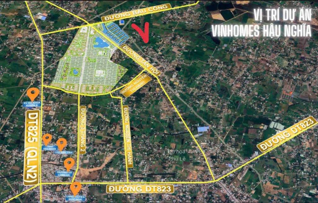 Mặt tiền Nguyễn Thị Hạnh thông vào VinHomes Hậu Nghĩa, kinh doanh đa ngành nghề