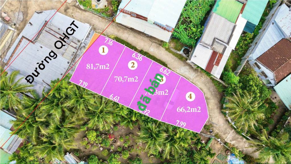 Đất dân cắt bán giá đầu tư 3lô, Diên Toàn, Diên Khánh, Khánh Hòa