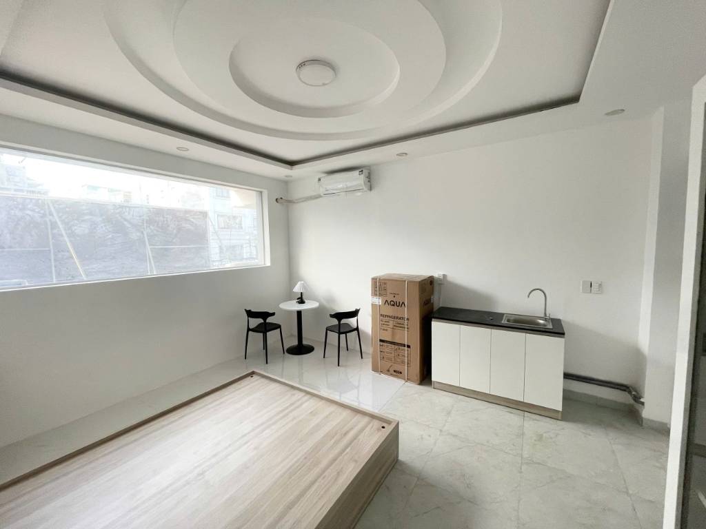 Cho thuê căn hộ mini cửa sổ trời, full nội thất, ngay chợ Thạch Đà, diện tích 20m2
