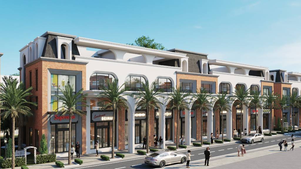 Bán liền kề Palmy Biztown HDB Thanh Trì, 75m2 giá từ 150tr/m2