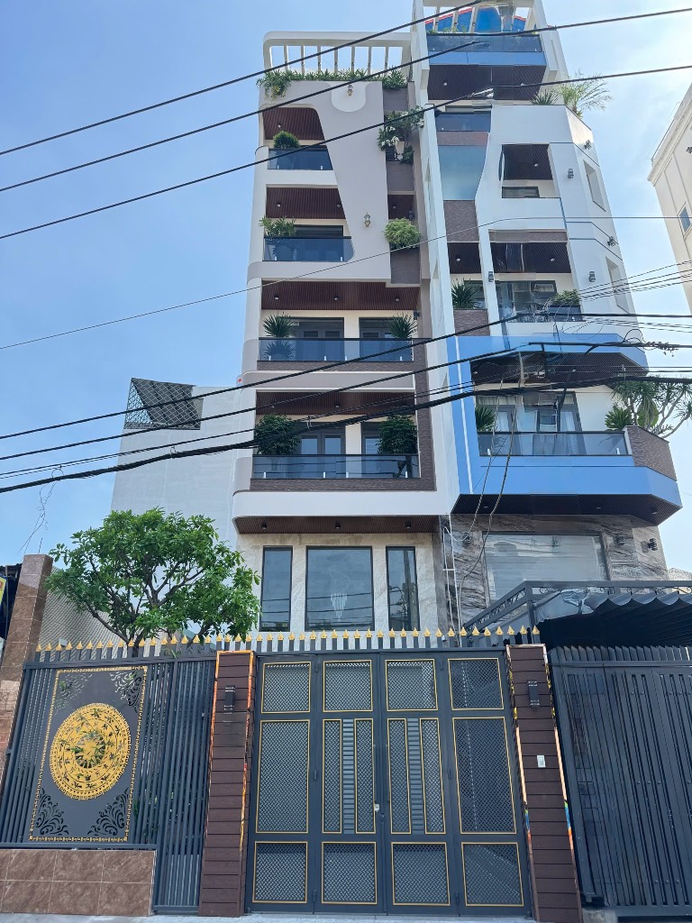 Nhà mặt tiền đường 12m, 92m², 7 tầng, ngang 5m, P.16 Gò Vấp, chỉ hơn 14 tỷ