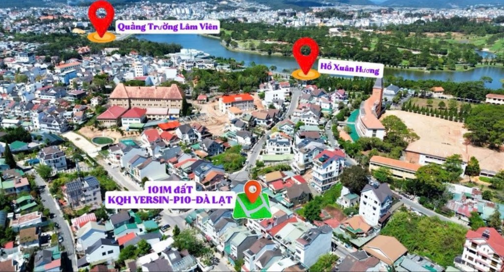 Lô Liên Kế Ngay Hồ Xuân Hương
KQH YERSIN P9 Đà Lạt
