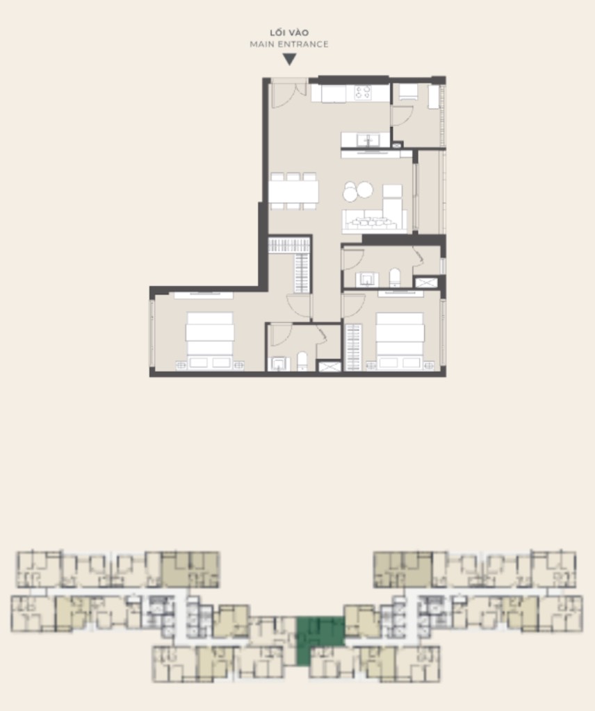 Bán lỗ căn góc 2PN Lumiere Boulevard, 80m², giá 4,9 tỷ, trả trước 40%, còn lại trả chậm gần 1 năm