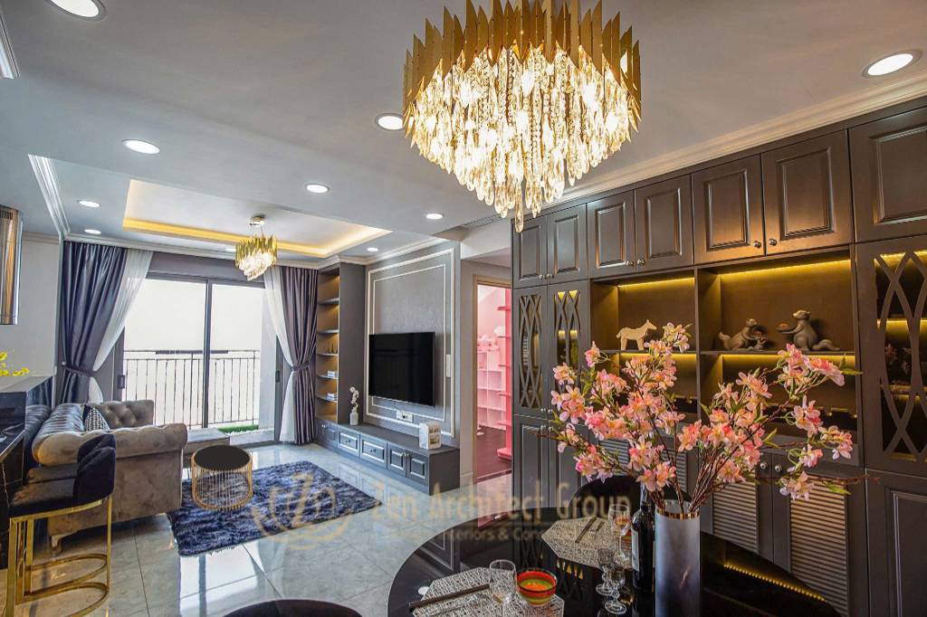 Cho thuê căn hộ Newton Residence, Trương Quốc Dung, Phú Nhuận, 3 phòng ngủ, full nội thất đẹp