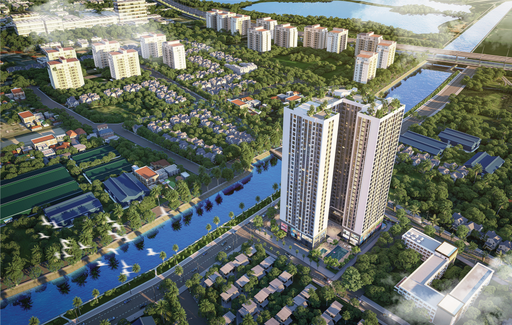 Chính chủ bán căn hộ Bluegem Tower Thanh Trì, sắp bàn giao, nhiều ưu đãi, pháp lý hoàn chỉnh