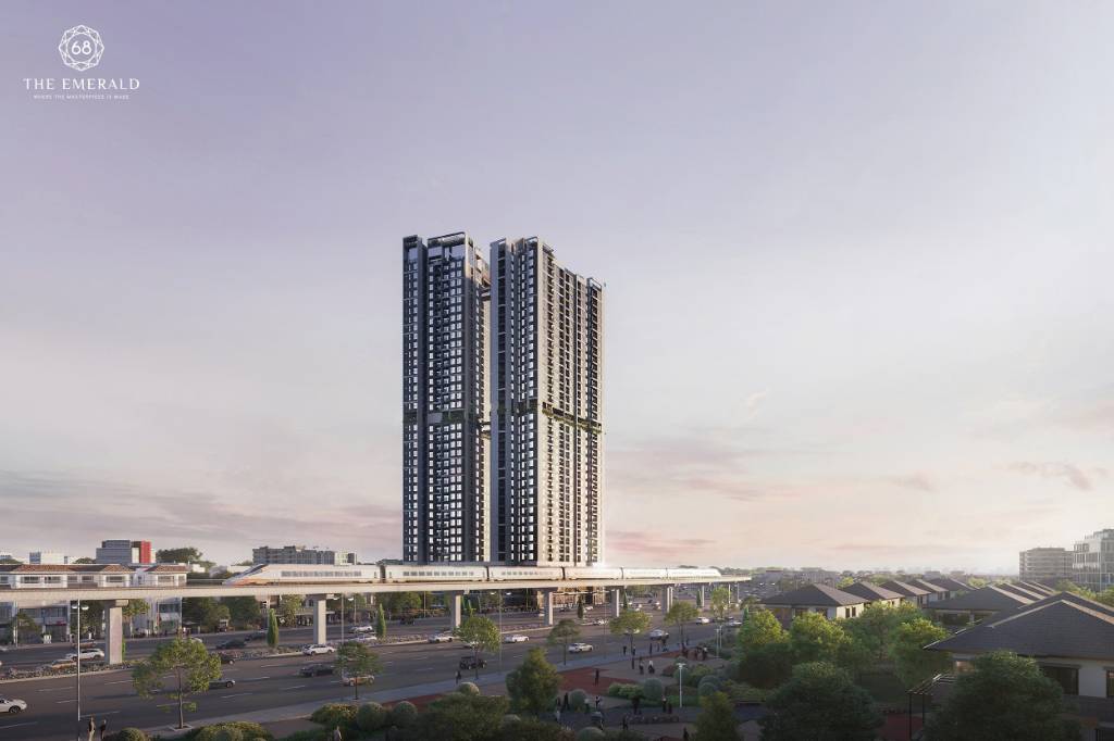 Bán căn hộ The Emerald 68,  Vĩnh Phú, Bình Dương, lợi nhuận 10% mỗi năm, thanh toán chỉ 0,5% mỗi tháng