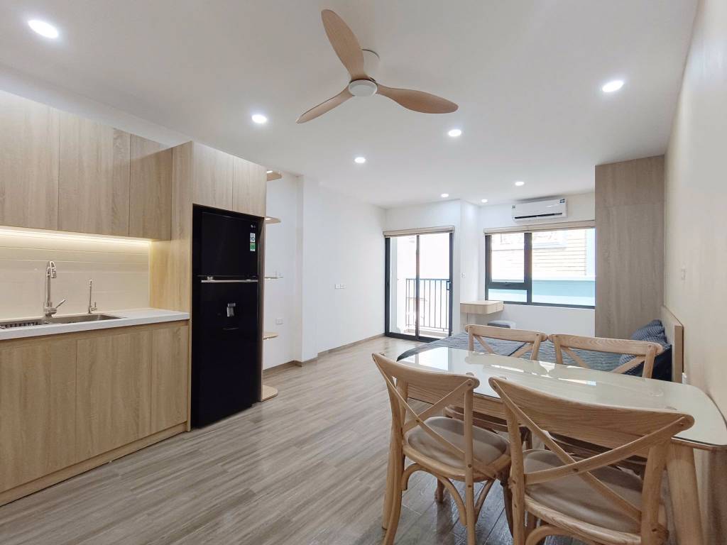 Cho thuê CCMN 38m² Trung Kính, Cầu Giấy – đầy đủ nội thất, dọn vào ở ngay