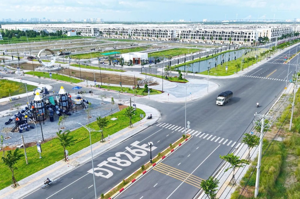 Bán dự án đất nền của Hai Thành đã có sổ riêng, Cần Giuộc, Long An  kế bên Nhà Bè, chỉ 33 triệu/m2