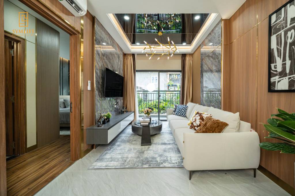 Bán gấp căn hộ 2pn 2wc view sông, diện tích 71m², full nội thất, ngay cổng chào Bình Dương, giá chỉ 2.65 tỷ