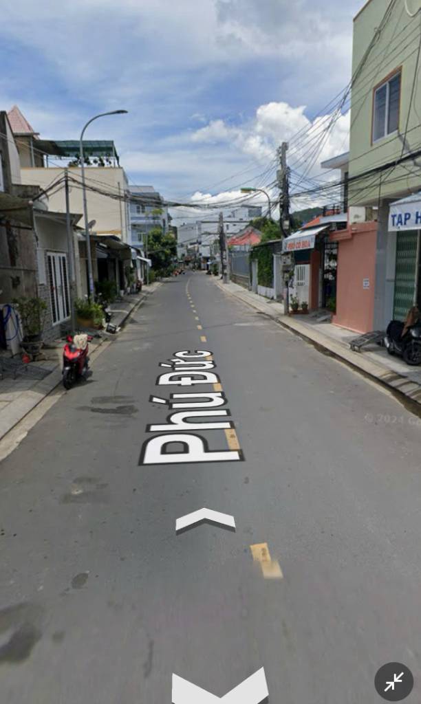 Bán đất mặt tiền Phú Đức, Bắc Nha Trang (Vĩnh Hòa cũ), 60,6m2, ngang 10m, giá 3,65 tỷ