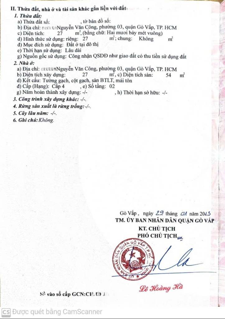 Nhà Góc 2 mặt Hẻm Ô Tô không lộ giới Nguyễn Văn Công