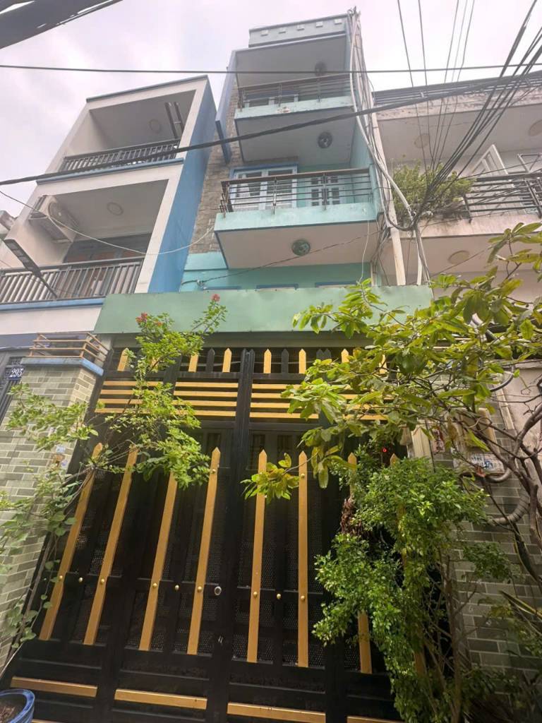 BÁN NHÀ 4 TẦNG ĐẸP – HẺM LẠC LONG QUÂN, P.3, Q.11 – GIÁ CHỈ 8.5 TỶ