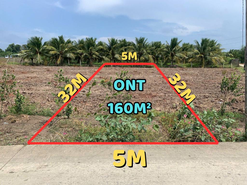 Bán nền thổ MT Nguyễn Văn Thọ, gần Nhà máy Bảo Đài, cách ngã 4 Lạc Tấn 2km, X. Nhựt Tảo, Tây Ninh