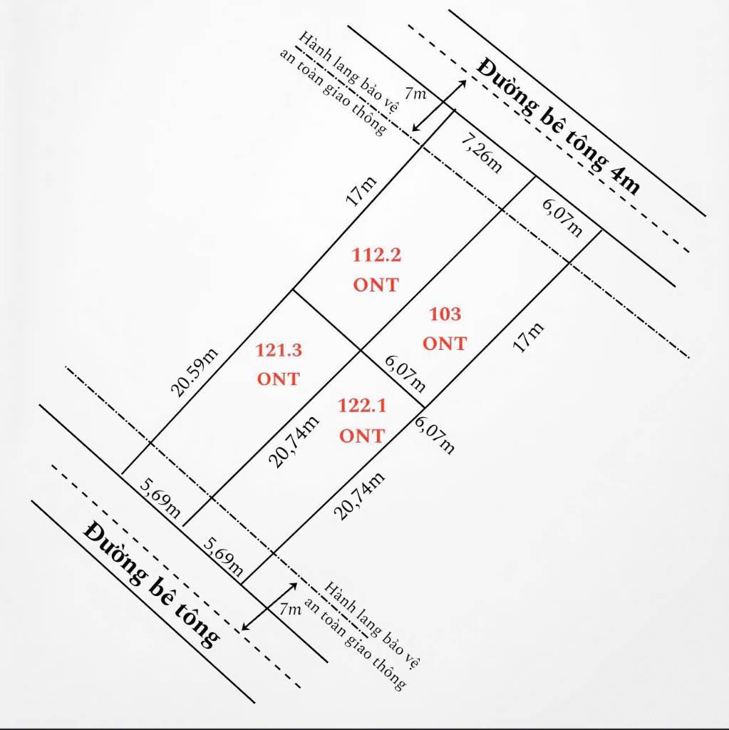 Bán nền thổ 5.7x21m nở hậu 6m, sát KCN An Nhựt Tân và khu TĐC, xã Nhựt Tảo, Tây Ninh