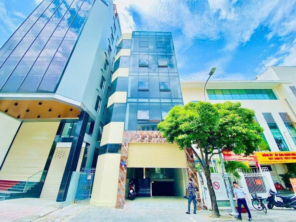 Cho thuê tòa nhà 57-57A Hồ Hảo Hớn, Quận 1 – 8x25m, 1 hầm 6 tầng, nhà đẹp, giá tốt