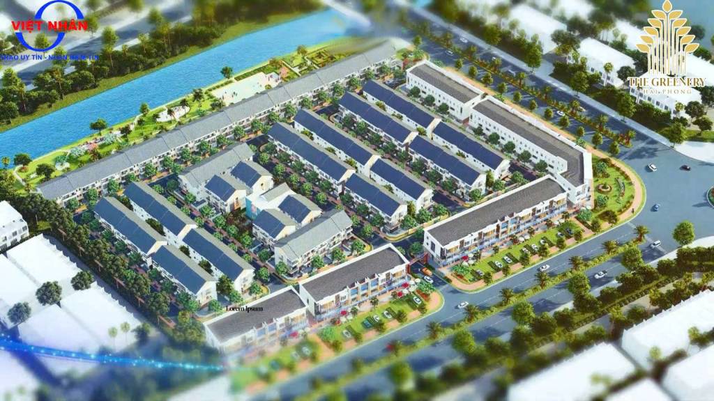 Sở hữu nhà phố ven sông The Greenery HP, ngay cầu Nguyễn Trãi, thanh toán theo tiến độ
