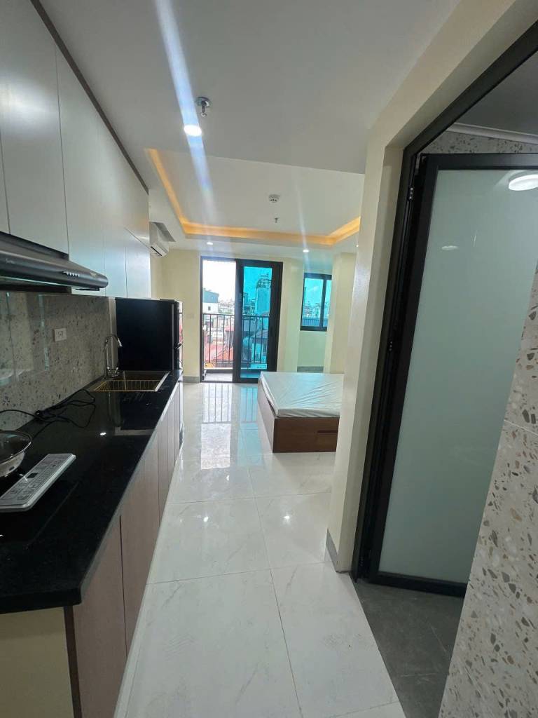 CHO THUÊ CĂN HỘ STUDIO 28M2,  FULL NỘI THẤT, TÔN ĐỨC THẮNG, ĐỐNG ĐA, GIÁ CHỈ TỪ 5,5 TR/TH